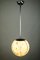 Marble Glass Ball Pendant Light, 1930s 6