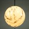 Marble Glass Ball Pendant Light, 1930s 4