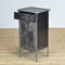 Polished Iron Nightstand, 1910s 9