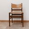 Mid-Century French Leather Set No.2 Dining Chairs from Maison Regain, Set of 4 15
