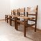 Französische Mid-Century No.2 Esszimmerstühle aus Leder von Maison Regain, 4er Set 3