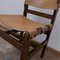 Französische Mid-Century No.2 Esszimmerstühle aus Leder von Maison Regain, 4er Set 11