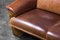 Neck Leather 2-Seat Sofa from Leolux, 1970s 3