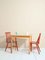 Vintage Scandinavian Square Table with Formica Top 6