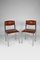Vintage Chrome & Leatherette Chairs, 1970s, Set of 2 1