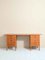 Scandinavian Desk in Teak with Two Drawers,, Image 1