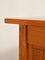 Vintage Teak Schreibtisch mit Schubladen 9