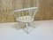 Vintage Scandinavian White Arka Chair by Yngve Ekstrom, 1950s 2