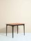 Vintage Teak Extendable Table with Black Legs, Image 1