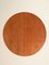 Danish Teak Round Table, 1950s 7