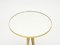 Golden Pedestal Resin Mirror Tables from Maison Roméo, 1970s, Set of 2 6