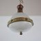 Antique French Holophane Pendant Light 3