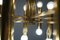 Brass Ceiling Lamp from Doria, 1970s 3