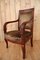 Mahogany Empire Style Armchair 3