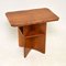 Art Deco Figured Walnut Occasional Side Table, Image 2