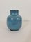 Blaue Emaille Vase von Jacques und Dani Ruelland, 1960er 5