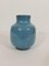 Blaue Emaille Vase von Jacques und Dani Ruelland, 1960er 3