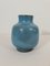 Blue Enamel Vase by Jacques and Dani Ruelland, 1960s 2