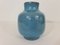 Blue Enamel Vase by Jacques and Dani Ruelland, 1960s, Image 4