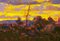 Renato Criscuolo, Sunset, Oil on Canvas 4