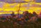 Renato Criscuolo, Sunset, Oil on Canvas, Image 4