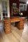 Small Victorian Oak Desk 12