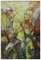 Bogenschütze - Abstrakte Malerei, Öl auf Leinwand - Alfonso Praglola - Italien 1