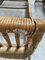 Mid-Century Italian Modern Rattan & Bamboo Sofa 12