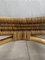 Mid-Century Italian Modern Rattan & Bamboo Sofa 15