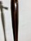 Italian Art Deco Mahogany Threaded Floor Lamp 6