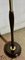 Lámpara de pie italiana Art Déco de caoba con rosca, Imagen 4