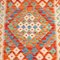 Tappeto da ingresso Choli Kilim vintage decorativo, Medio Oriente, anni '70, Immagine 6