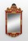 Red Wall Mirror, 1940s, Image 1