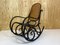 Vintage Black Bentwood Rocking Chair by Michael Thonet for Thonet 2