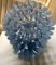 Mid-Century Round Blue Sky & White Murano Glass Chandelier, 1970s 8