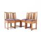 Art Deco Haagse School Oak Dining Room Chairs, 1920s, Set of 6 5