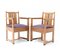 Art Deco Haagse School Oak Dining Room Chairs, 1920s, Set of 6, Image 9