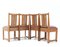 Art Deco Haagse School Oak Dining Room Chairs, 1920s, Set of 6, Image 2