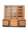 Art Deco Amsterdam School Oak 2-Piece Bookcase Attributed to C.J. Blaauw, Image 1