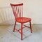 Red Dining Chairs, Set of 6, Image 4