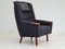 Danish Furniture Wool High Back Armchair, 1970s 1