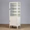 Medical Iron & Glass Cabinet, 1940s 1