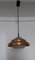 Vintage Ceiling Lamp with Copper Reflector Shade, 1970s 1