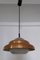 Vintage Ceiling Lamp with Copper Reflector Shade, 1970s 6