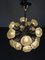 Large Space Age Sputnik Ceiling Lamp with 18 Glasses by Richard Essig, 1960s, Image 7