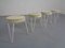 Mid-Century Hairpin Stools, 1960s, Set of 4 2