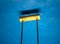 Messing Deckenlampe aus Aluminium und Acrylglas, Italien, 1950er 4