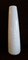 Vintage Vase of White Glazed Porcelain by Hans Merz for Meissen, 1960s, Image 1