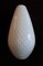 Vintage Flower Vase in White Glazed Porcelain from KPM Berlin, 1960s, Image 1