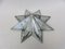 Nickel-Plated and Glass Faceted Ceiling Light, 1970s, Image 4